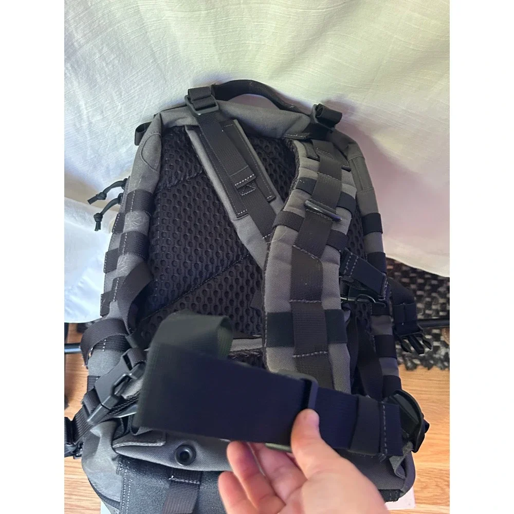 Maxpedition Falcon-II Tactical Backpack Gray Foliage Green Molle Hiking Bag